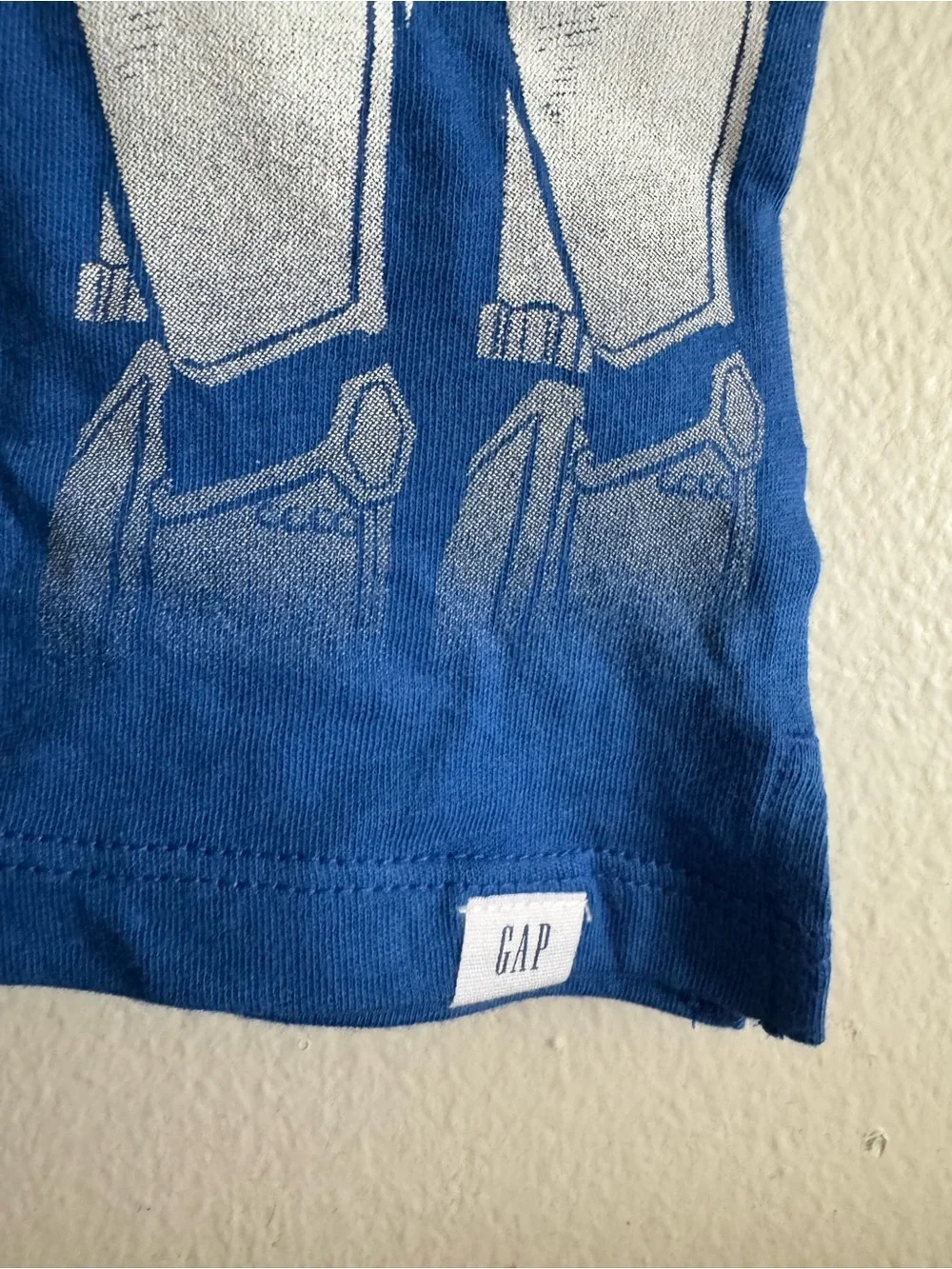 GAP Blue Star Wars Darth Vader & Stormtroopers Tank Top - Kids
